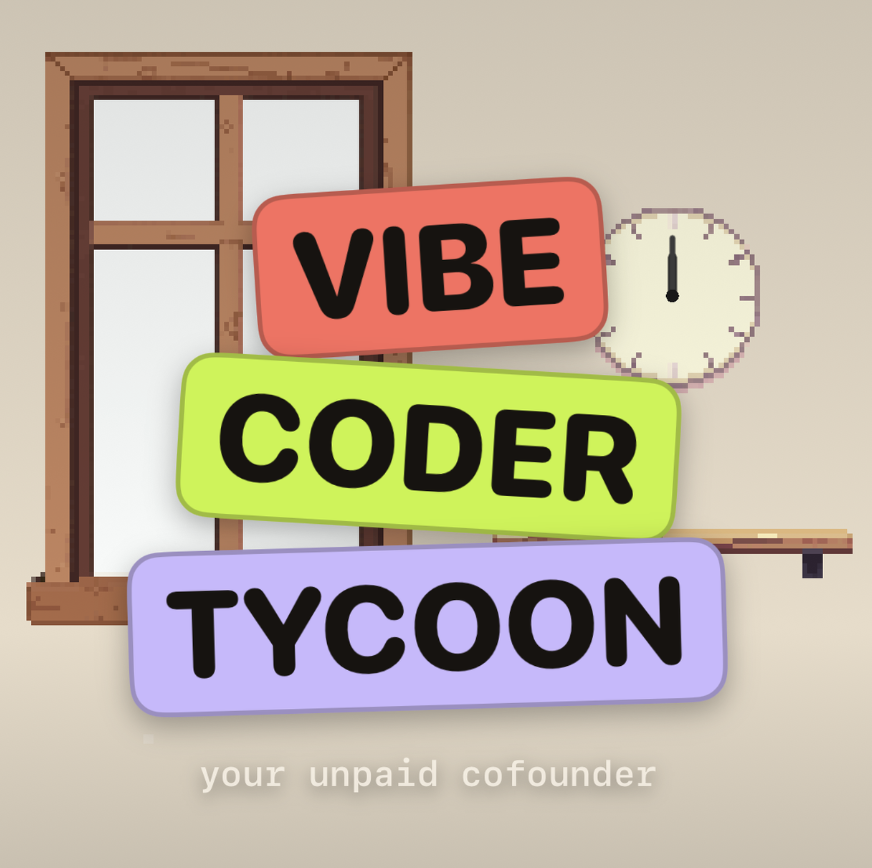 Vibe Coder Tycoon - coming soon to an app store near you